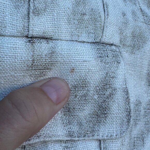 Vintage Alberto Makali Linen Animal Print Blazer - Picture 3 of 9